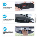 Espelho Retrovisor Amplo