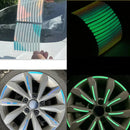 20pcs Adesivo Refletivo para Roda de Carro