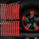 20pcs Adesivo Refletivo para Roda de Carro