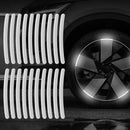 20pcs Adesivo Refletivo para Roda de Carro