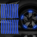 20pcs Adesivo Refletivo para Roda de Carro