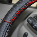 Capa de Volante Costurada em Couro