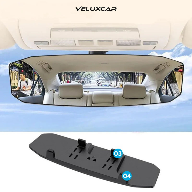 Espelho Retrovisor Amplo