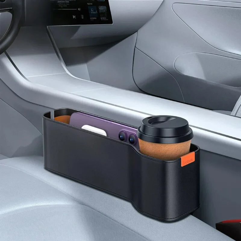 Organizador de Assento Automotivo com Porta-copos
