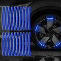 20pcs Adesivo Refletivo para Roda de Carro